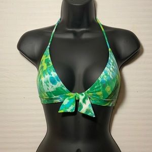 Blue green tie dye Victoria’s Secret bikini top